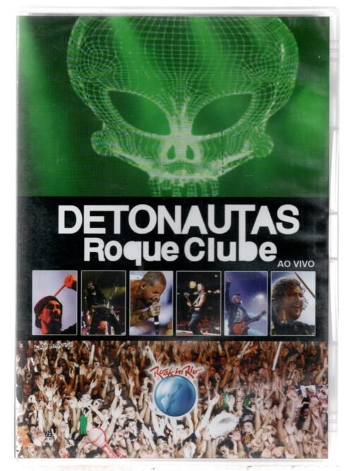 DVD Detonautas Roqeue Clube Ao Vivo Rock in Rio 2011