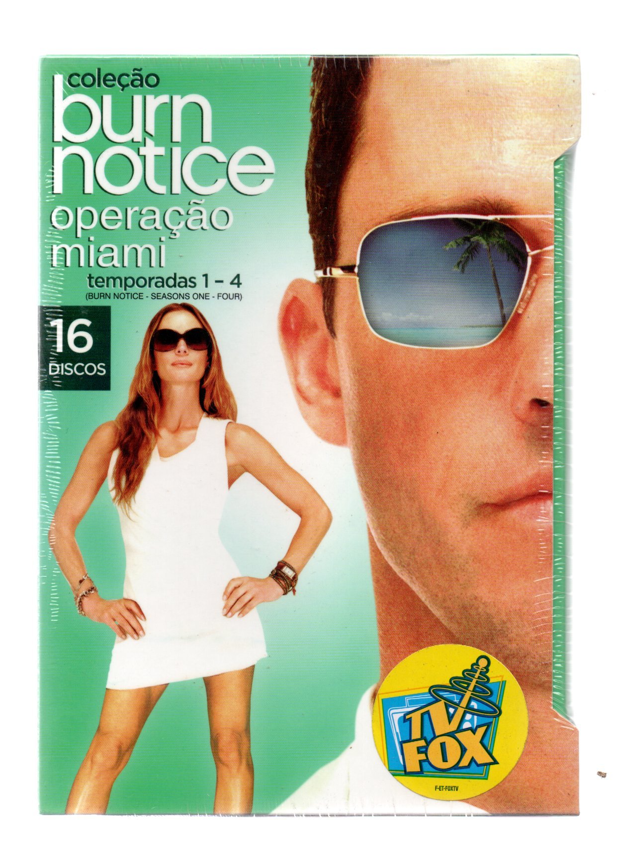 98a3bd63fcec264efa3bca7be2060b14.jpg BOX BURNNOTICE OPERAÇÃO MIAMI - COLEÇÃO TEMPORADA 1 A 4 - Imagem 1