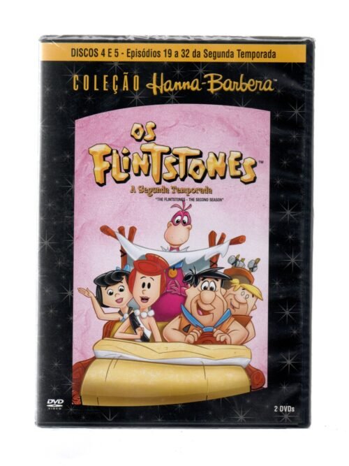 DVD DUPLO OS FLINTSTONES - A SEGUNDA TEMPORADA / DISCO 4 E 5