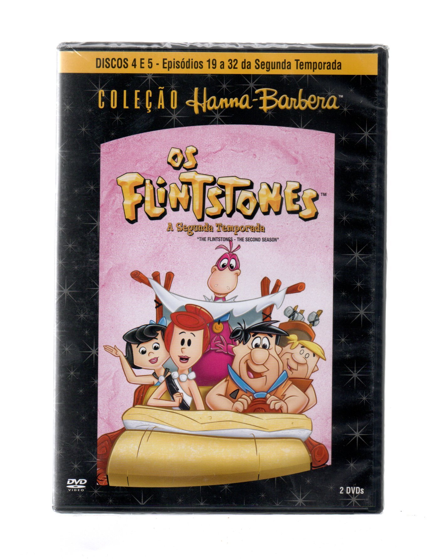 a25966812f50e6290bc3c58fbd848678.jpg DVD DUPLO OS FLINTSTONES - A SEGUNDA TEMPORADA / DISCO 4 E 5 - Imagem 1