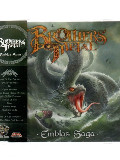 Cd Brothers Of Metal - Emblas Saga