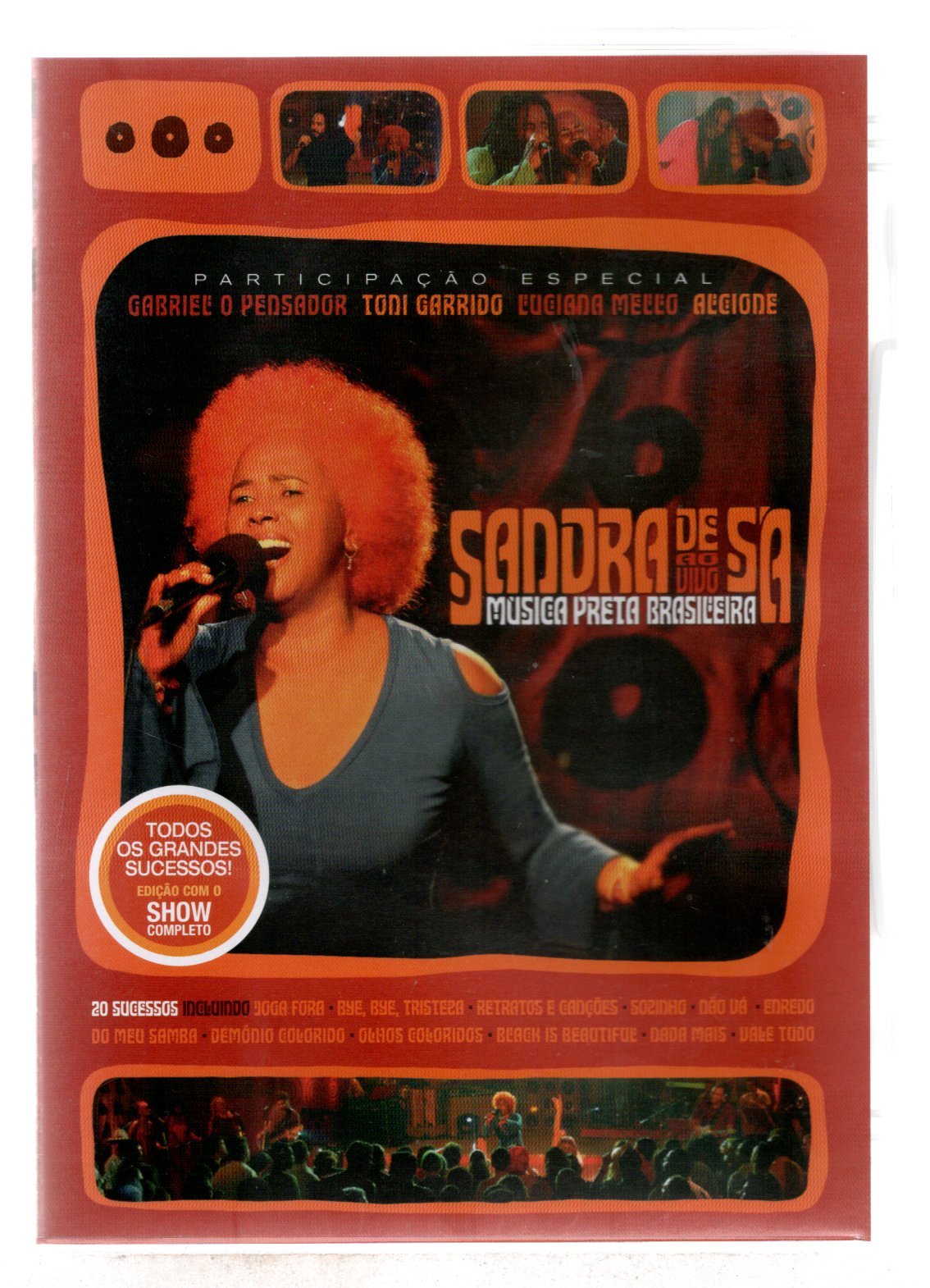 acae337b7340f065890d6abe28e6fdb6.jpg DVD Sandra de Sá Musica Preta Brasileira - Imagem 1