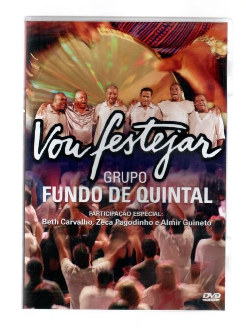 Dvd Grupo Fundo De Quintal - Vou Festejar