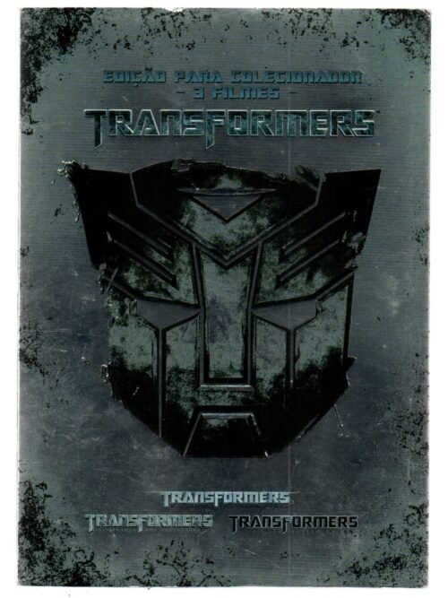 Dvd Transformers Triplo C/ Luva