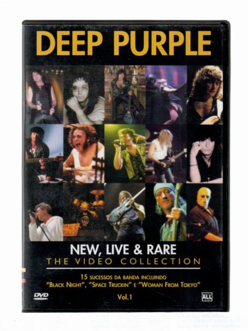 Dvd Deep Purple - New, Live & Rare