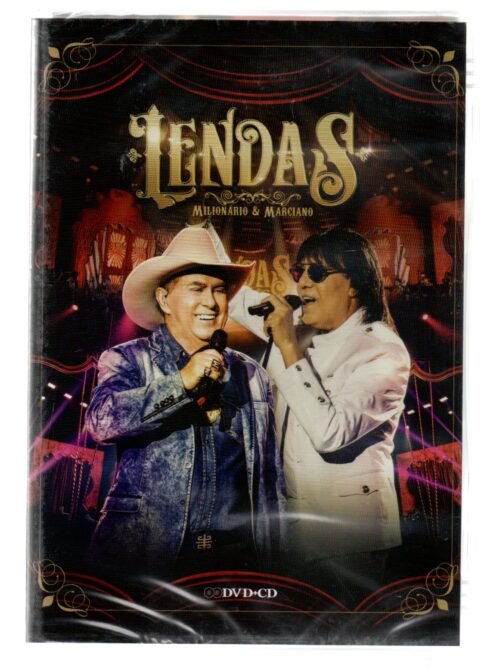 Dvd + Cd Milionário & Marciano - Lendas