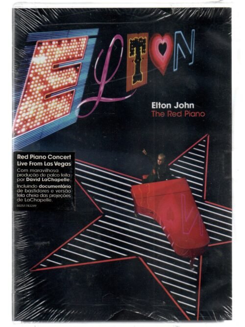 Dvd Elton John - The Red Piano / Live From Las Vegas