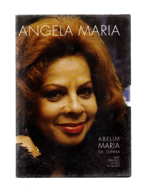 DVD ANGELA MARIA - ABELIM MARIA DA CUNHA / SÉRIE GRANDES NOMES TV GLOBO