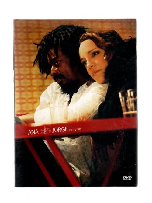 DVD ANA CAROLINA E SEU JORGE - ANA & JORGE AO VIVO DIGIPACK