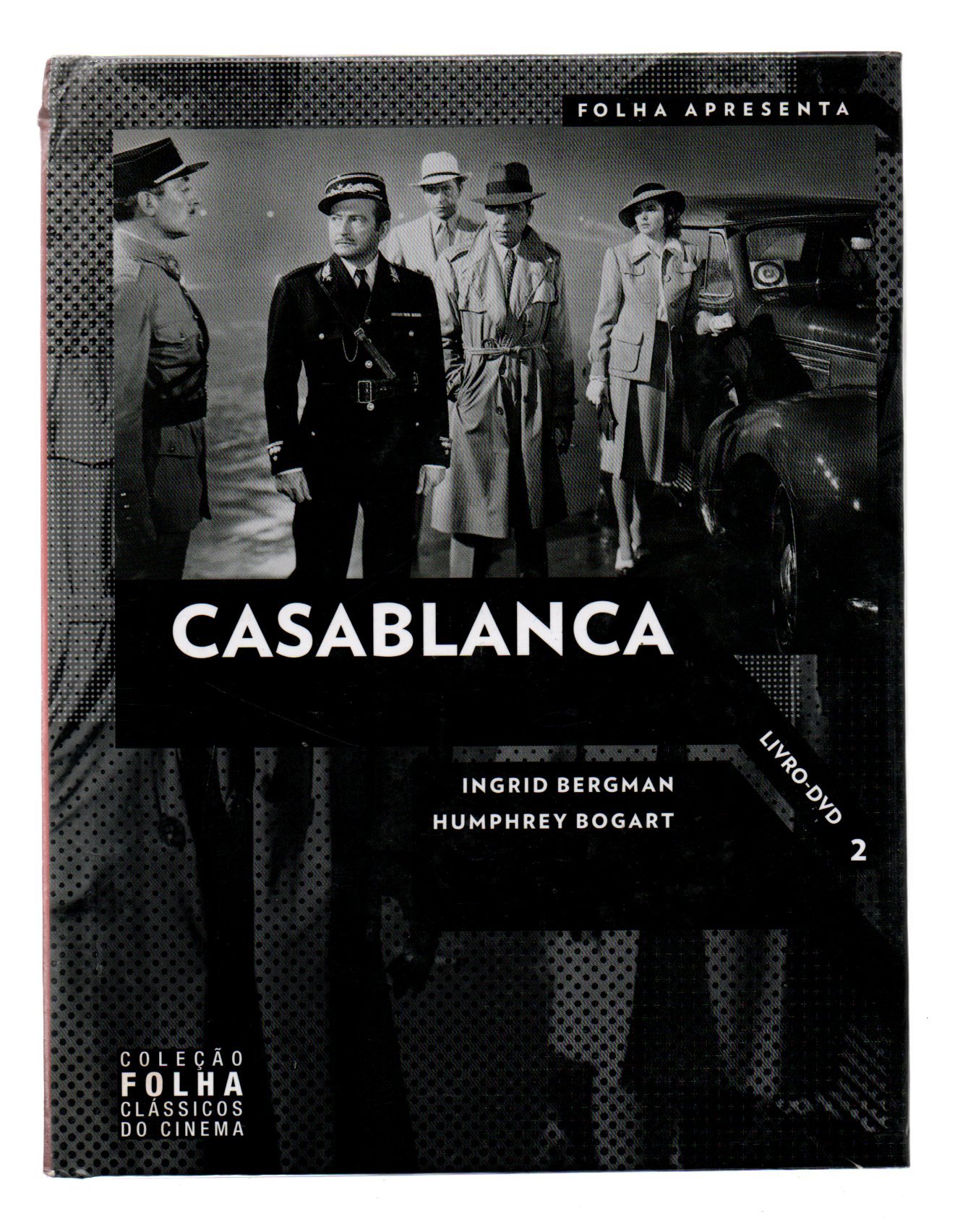 d13991e0f1b4100e87869b0470b01adc.jpg Livro - Dvd Casablanca - Coleção Folha - Imagem 1