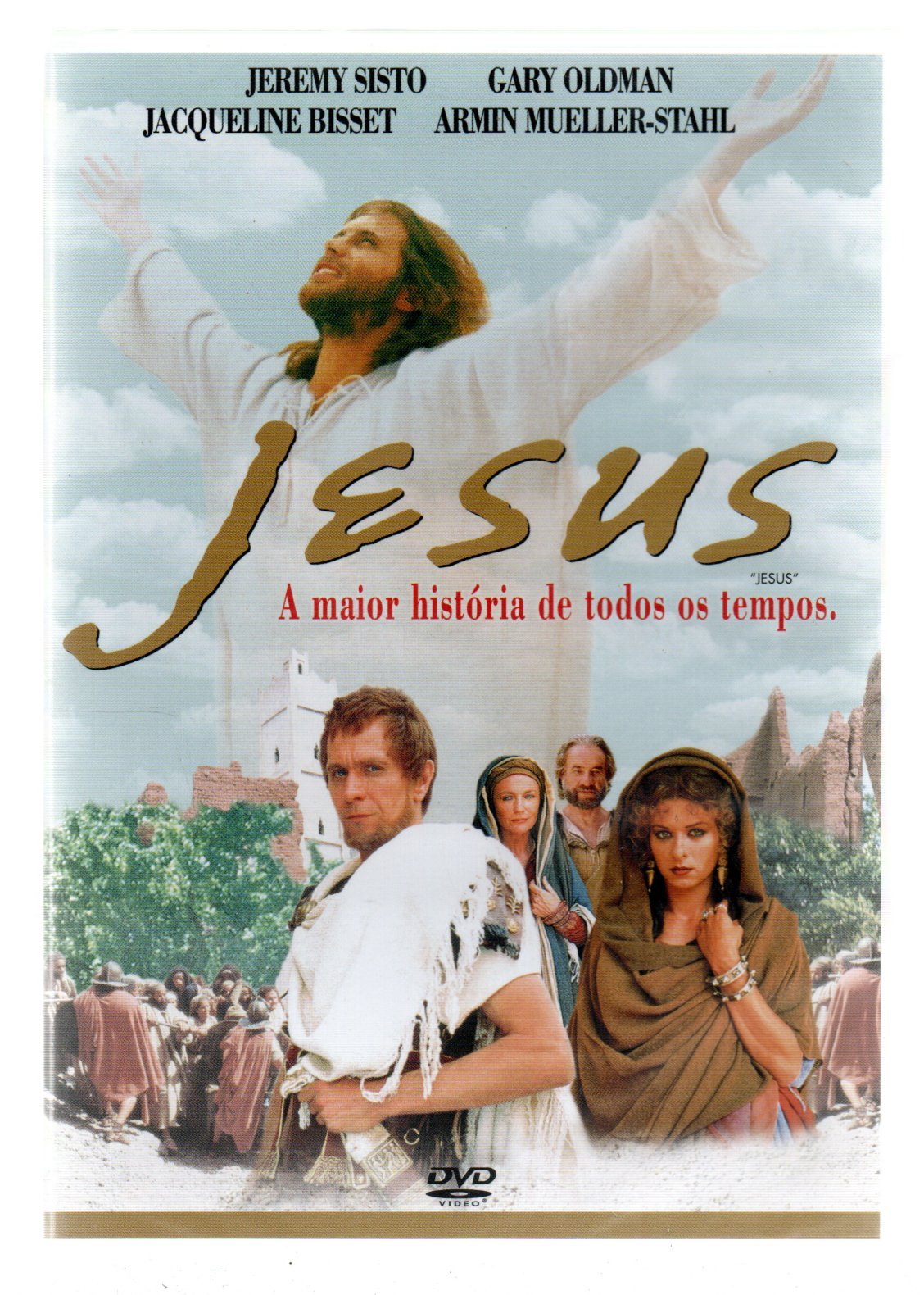 d4f8da4bb9b6f000c380ae2019ed782b.jpg Dvd Jesus - A Maior História De Todos Os Tempos - Imagem 1