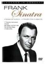 DVD Legends in Concert - Frank Sinatra A magia da música