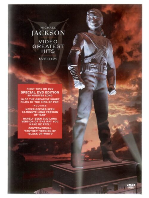 Dvd Michael Jackson - Vídeo Greatest Hits - History