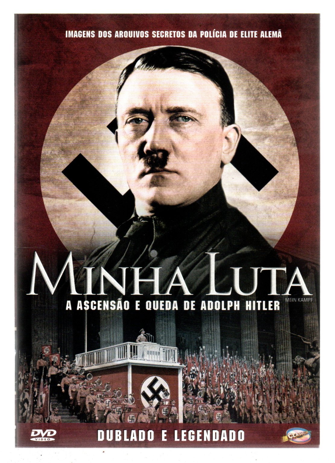 dc762429612891693873815f444681b3.jpg Dvd Minha Luta - A ascensão e queda de Adolph Hitler - Imagem 1