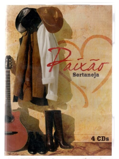 4 CDs Paixao Sertaneja