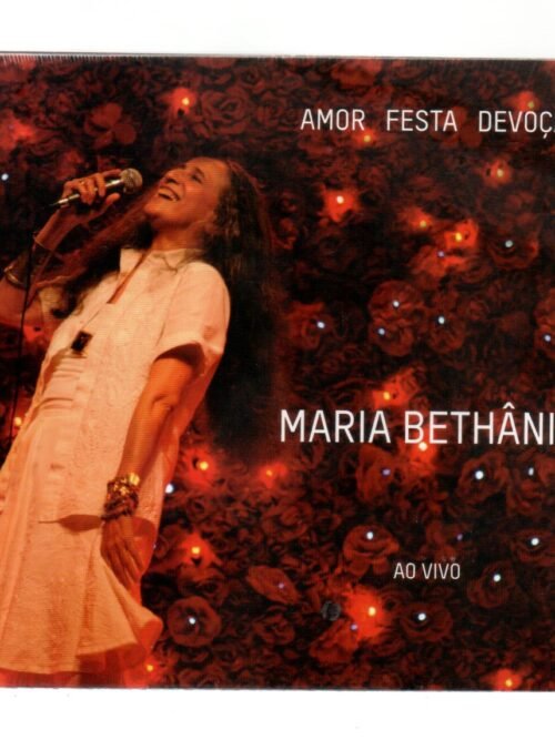 CD DUPLO  MARIA BETHANIA -  Amor, Festa e Devoção