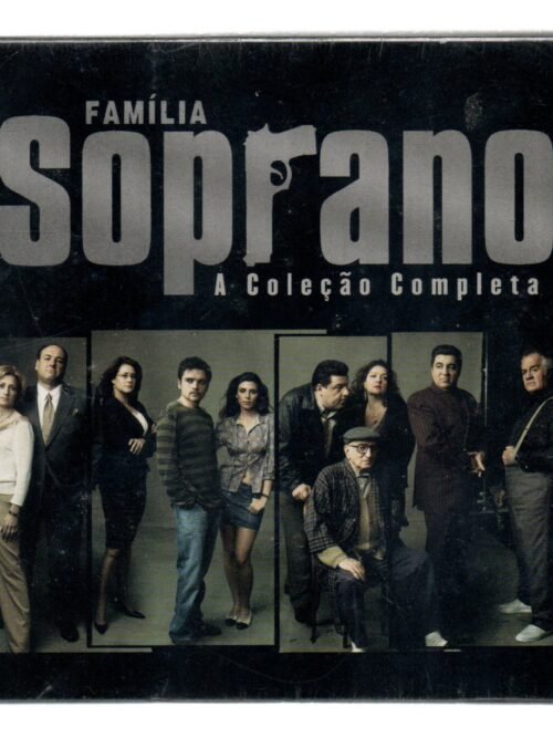 BOX 28 DVDS FAMÍLIA SOPRANO A COLEÇÃO COMPLETA