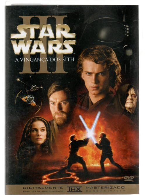Dvd Duplo Star Wars 3 - A Vingança Dos Sith