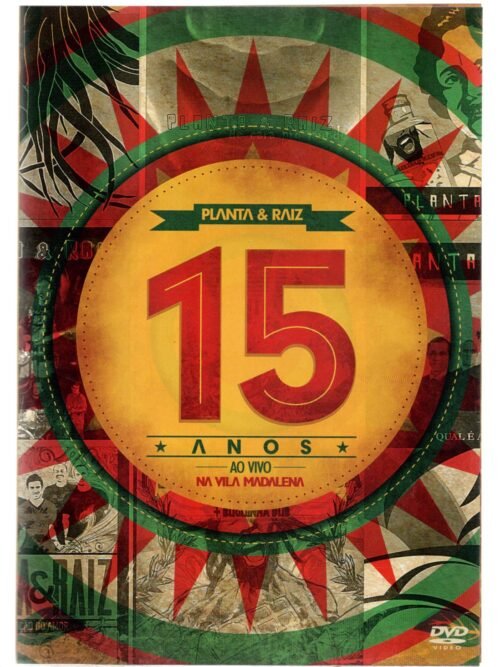 DVD PLANTA E RAIZ - 15 ANOS AO VIVO
