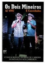 Dvd Os Dois Mineiros - Ao Vivo E Convidados