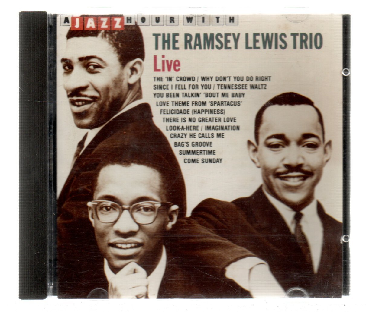 10e535c790a3cdaab96789cea0ade82b.jpg CD A jazz hour with The Ramsey Lewis Trio - Imagem 1