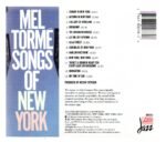 CD Mel Tormé - Songs of New York - Imagem 2