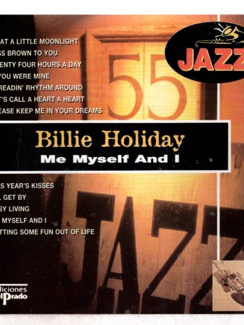 Cd Billie Holiday - Me Myself And I