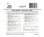 CD Bing Crosby - The Great Years - Imagem 2