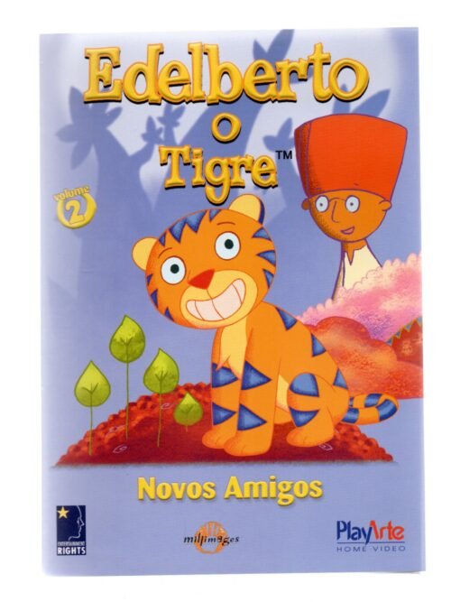 DVD EDELBERTO O TIGRE - NOVOS AMIGOS VOL.2