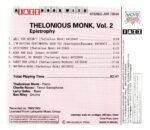 CD A jazz hour with Thelonious Monk VOL.2 - Imagem 2