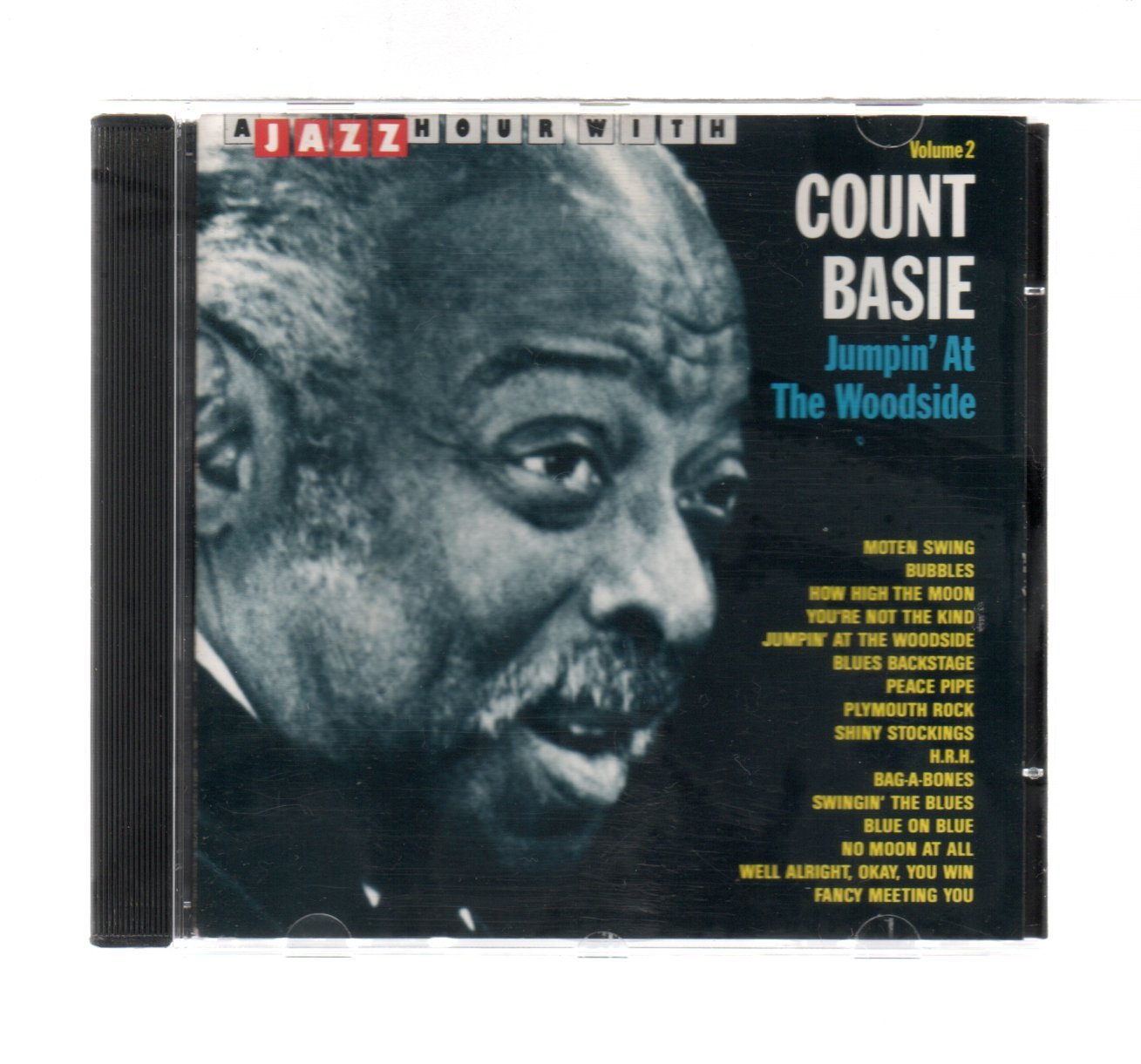 39a116ce761779523fb9a6f955dc8c07.jpg CD COUNT BASIE - JUMPIN AT THE WOODSIDE, A JAZZ HOUR WITH 2 - Imagem 1