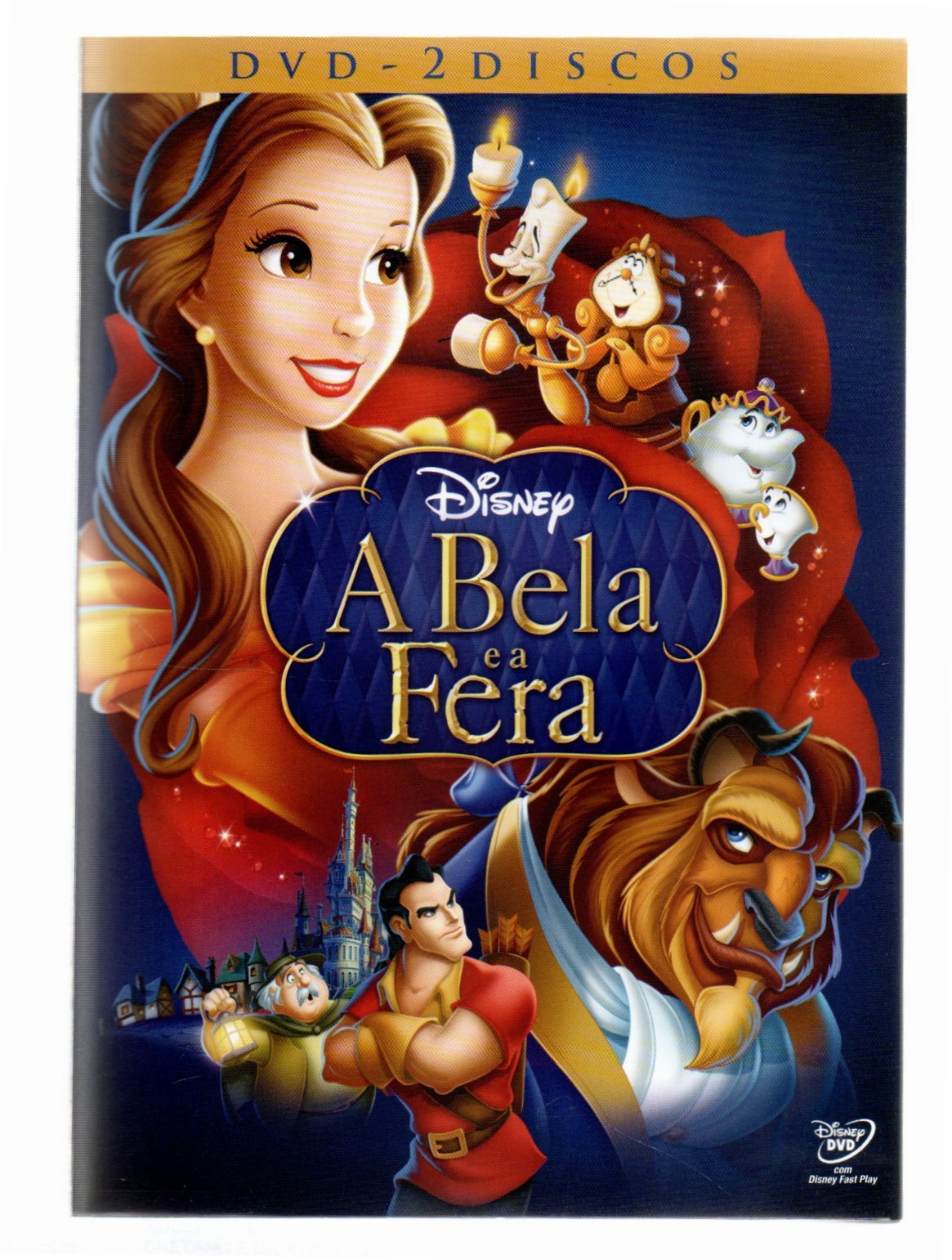 3a194d0dee9147e8ef90719222c63e3d.jpg Dvd A Bela E A Fera Edição Especial - Imagem 1