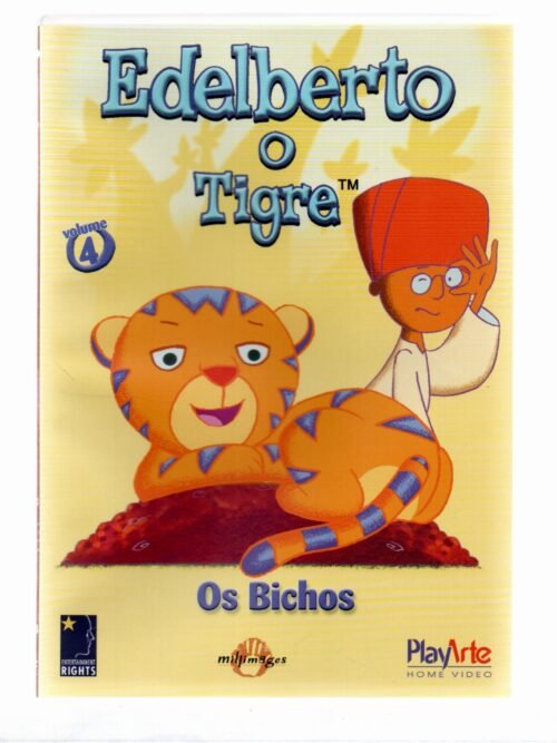 DVD EDELBERTO O  TIGRE - OS BICHOS