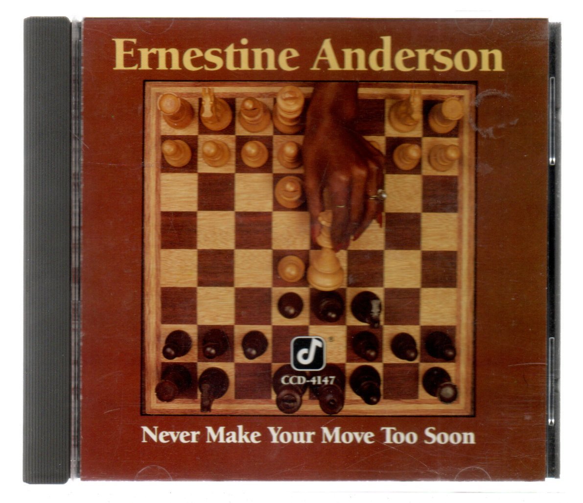 571e51c9233a6b480eba4213d77c2231.jpg CD Ernestine Anderson - Never make your move too soon - Imagem 1