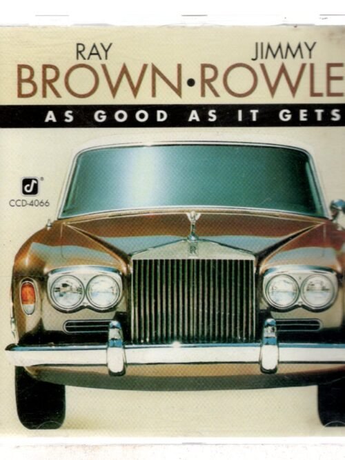 CD Ray Brown e Jimmy Rowles - As good as it gets IMPORTADO