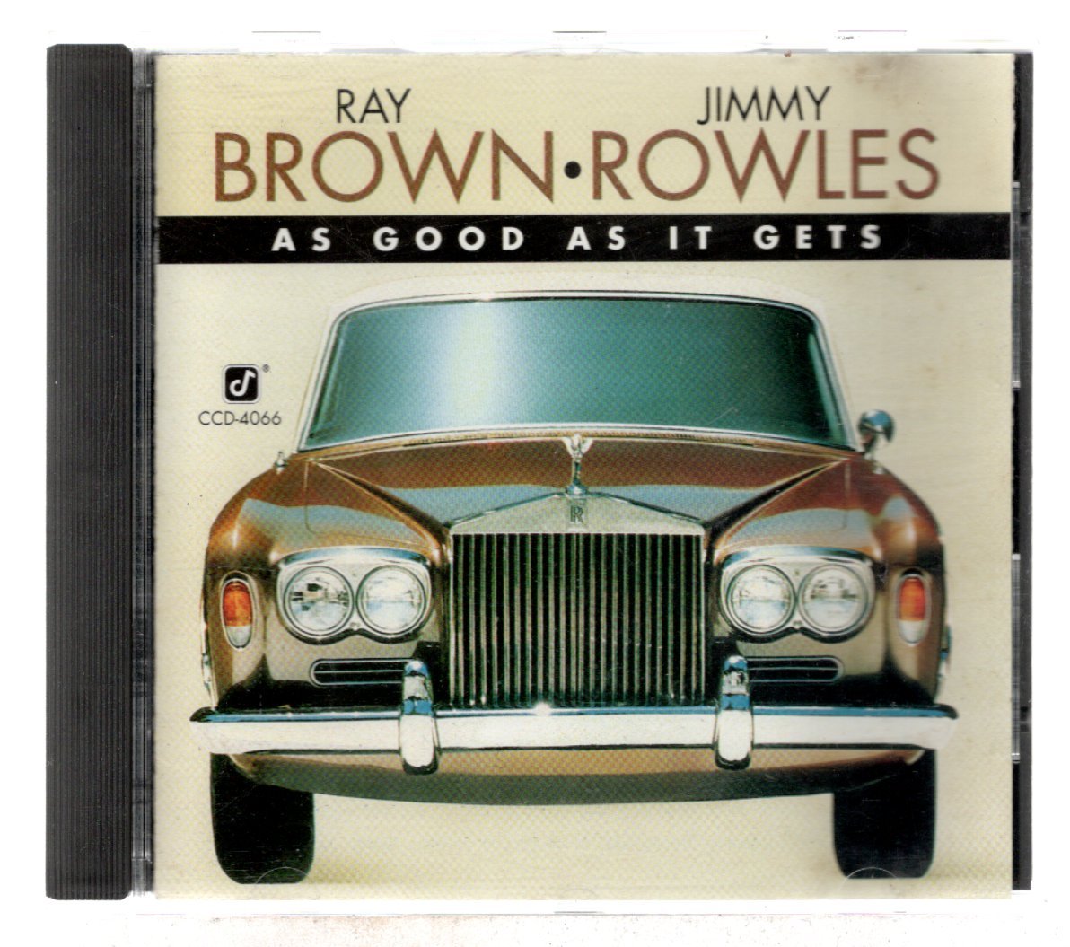 5825d166f2ff067f132bf1f552ac7443.jpg CD Ray Brown e Jimmy Rowles - As good as it gets IMPORTADO - Imagem 1