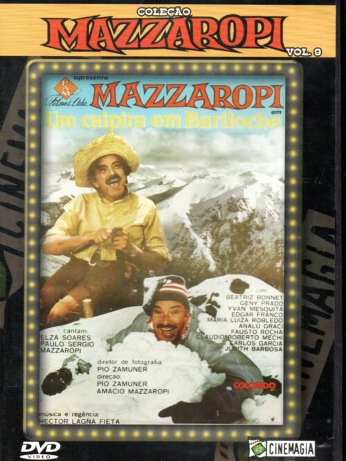 DVD COLEÇÃO MAZZAROPI - UM CAIPIRA EM BARILOCHE VOL. 9