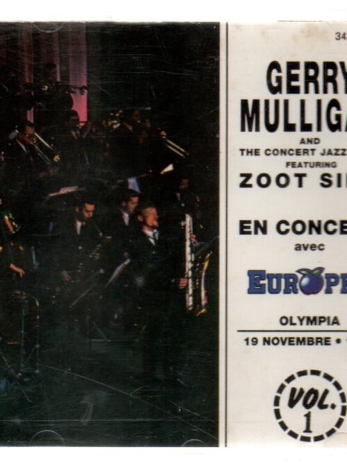 CD Gerry Mulligan and the concert jazz band