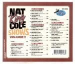 Cd Nat King Cole - Shows Volume 2 - Imagem 2