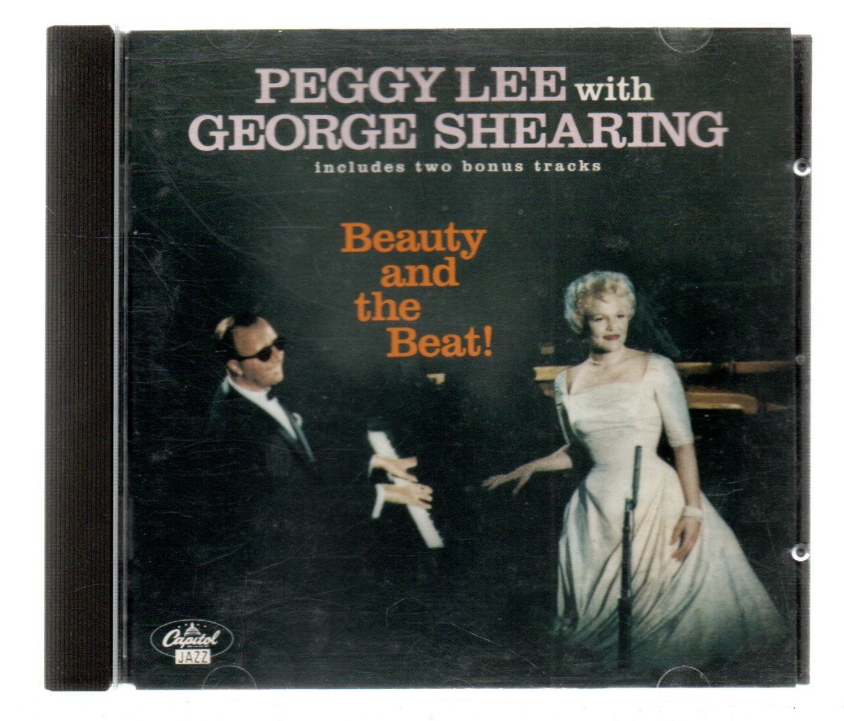 a2802efb42d2bd5a76898287849baf88.jpg CD Peggy Lee with George Shearing - Beaty and the Beat - Imagem 1