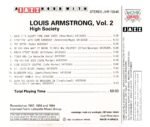 Cd Louis Armstrong  High Society - Imagem 2
