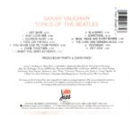 CD Sarah Voughan Songs of the Beatles - Imagem 2