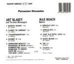 CD Art Blakey & Max Roach - Percussion Discussion - Imagem 2
