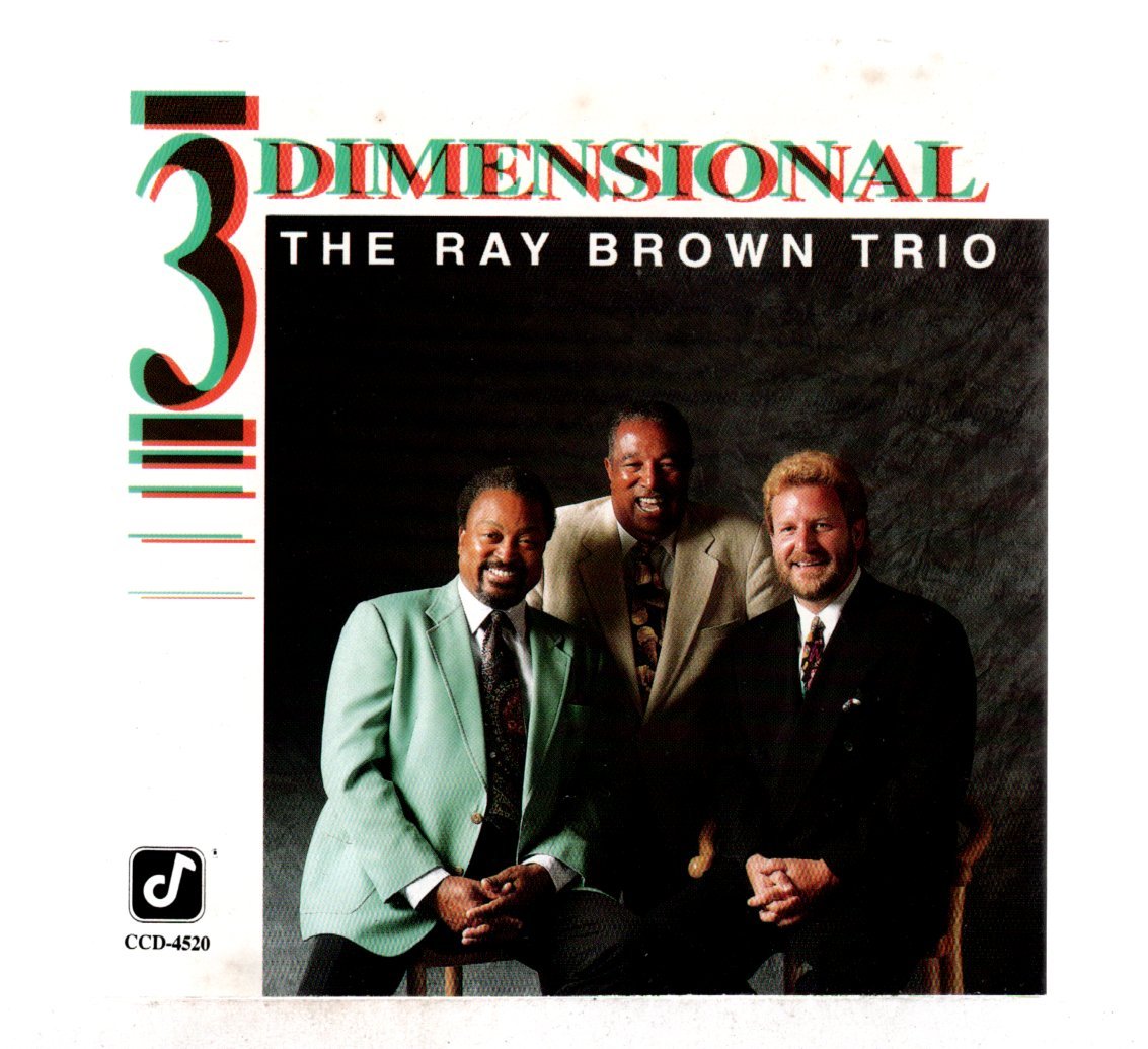 c61dde745be2632782ca92c05d878da5.jpg CD The Ray Brown trio 3 dimensional Importado USA - Imagem 1