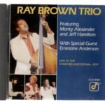 CD Ray Brown Trio - Live at concord jazz festival