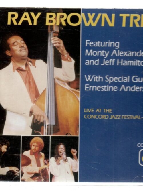 CD Ray Brown Trio - Live at concord jazz festival