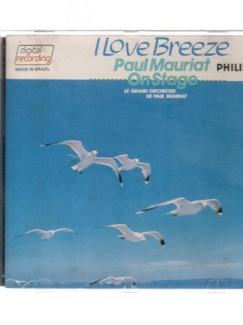 CD PAUL MAURIAT ON STAGE - I LOVE BREEZE