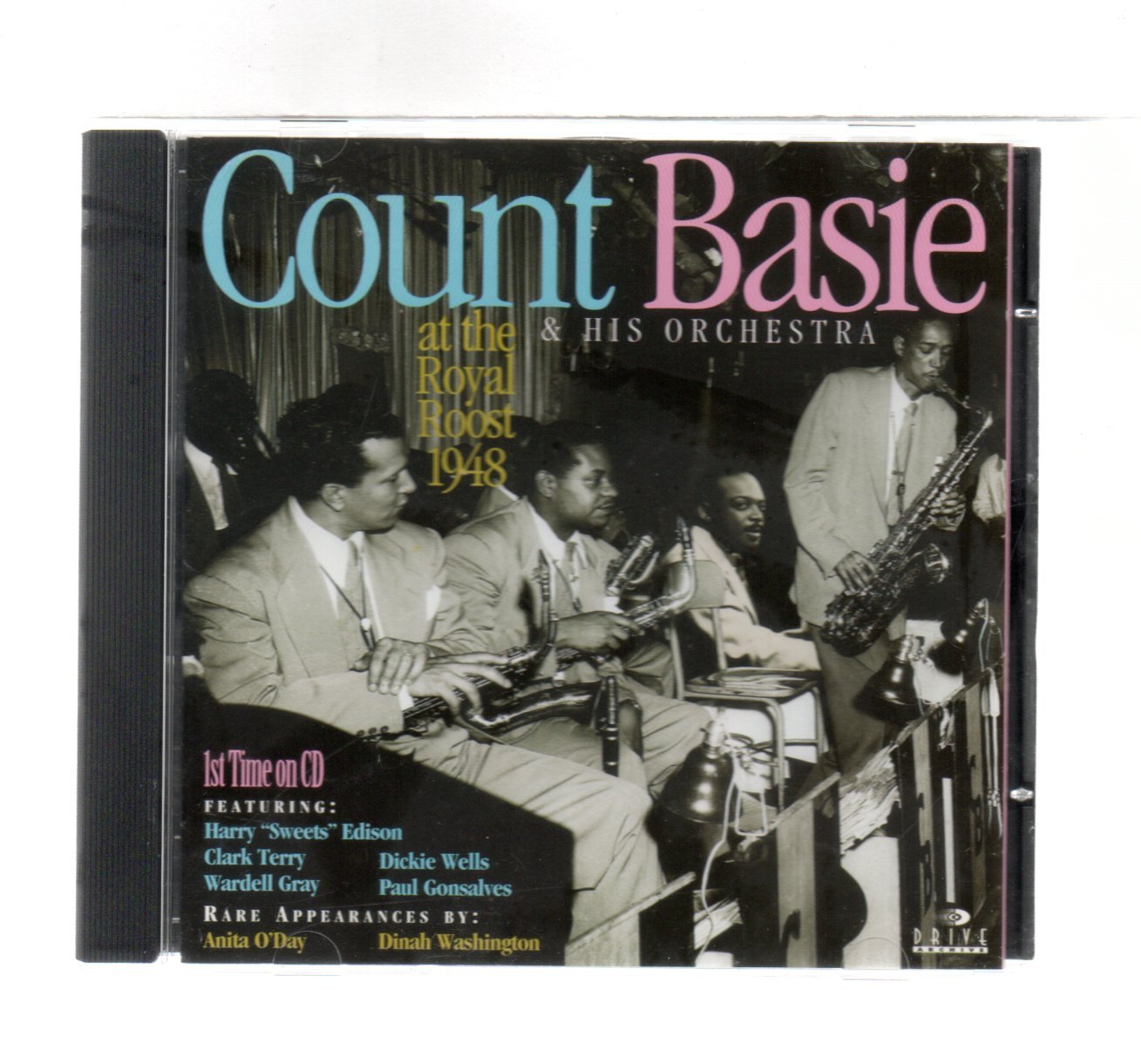 e8979e63aef3472dd09a3cf99286a3b3.jpg CD COUNT BASIE E HIS ORCHESTRA - AT THE ROYAL ROOST 1948 - Imagem 1