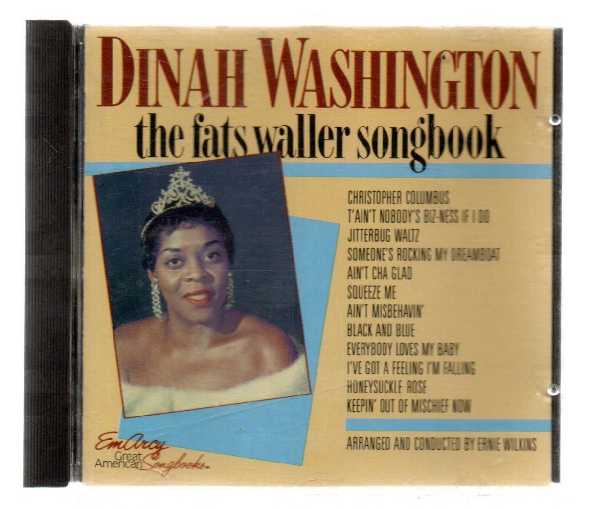 f8ee36449e2699eb2e95bf8bf3c24ed6.jpg CD Dinah Washington: The fats Waller songbook - Imagem 1